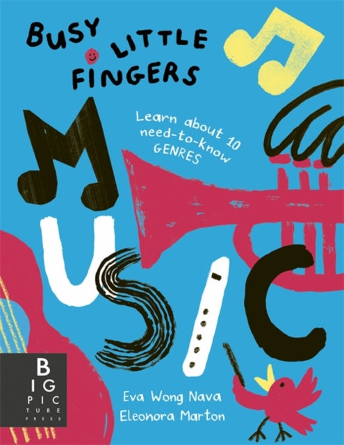 Book cover of: Busy Little Fingers: Music. By: Eva Wong Nava