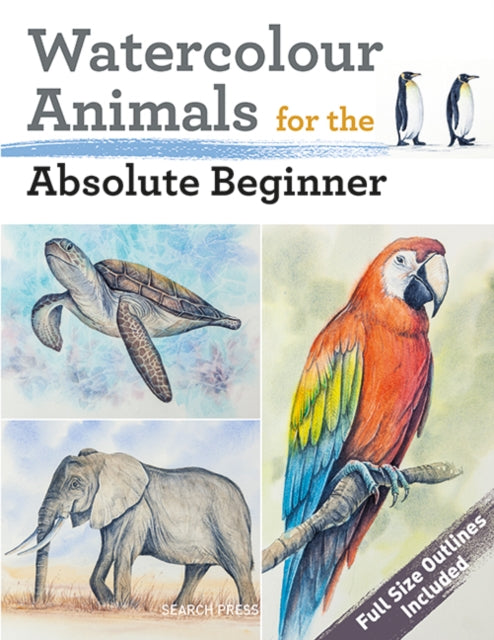 Book cover of: Watercolour Animals for the Absolute Beginner. By: Matthew Palmer
