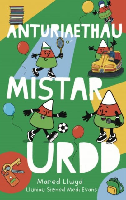 Book cover of: Anturiaethau Mistar Urdd. By: Mared Llwyd