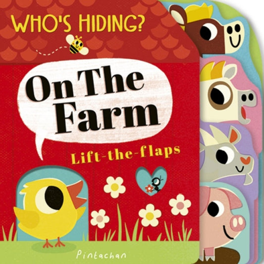 Book cover of: Who's Hiding? On the Farm. By: Amelia Hepworth