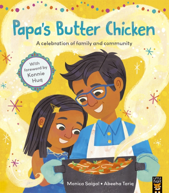 Book cover of: Papa's Butter Chicken. By: Monica Saigal