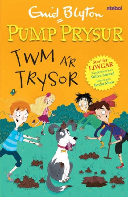 Book cover of: Pump Prysur: Twm a’r Trysor. By: Enid Blyton
