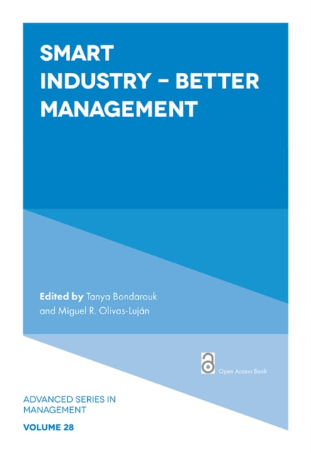Book cover of: Smart Industry - Better Management. By: Tanya Bondarouk