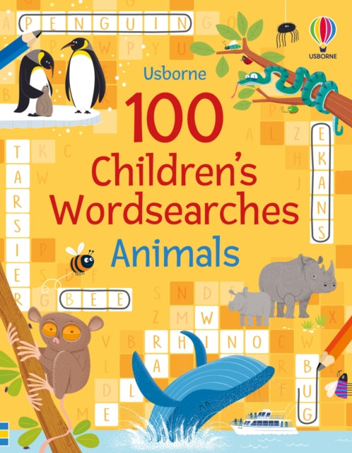 Book cover of: 100 Children's Wordsearches: Animals