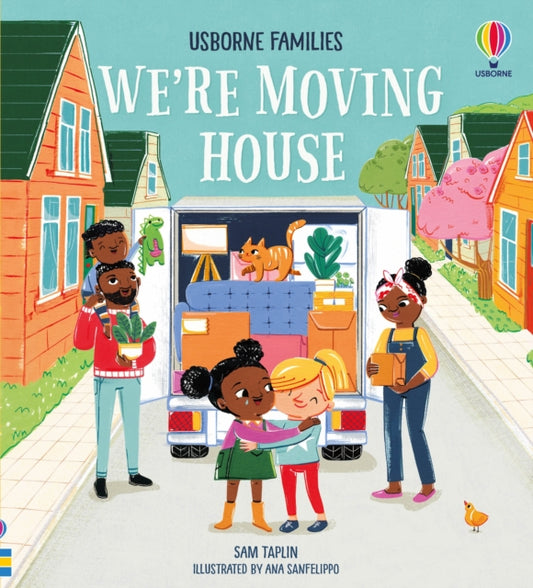Book cover of: We're moving house. By: Sam Taplin