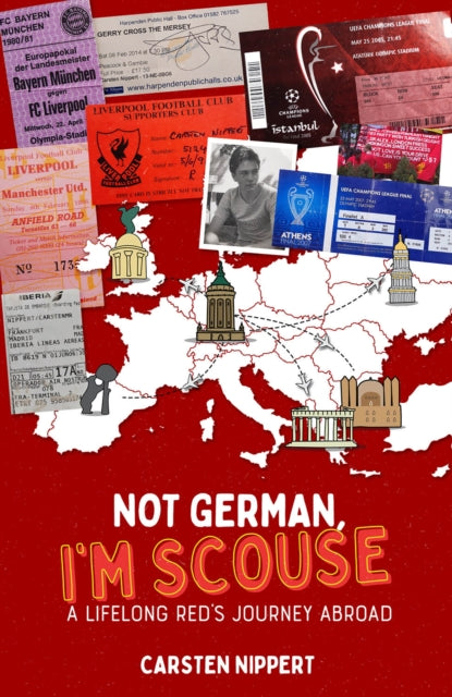 Book cover of: Not German; I'm Scouse. By: Carsten Nippert