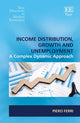 Book cover of: Income Distribution, Growth and Unemployment. By: Piero Ferri