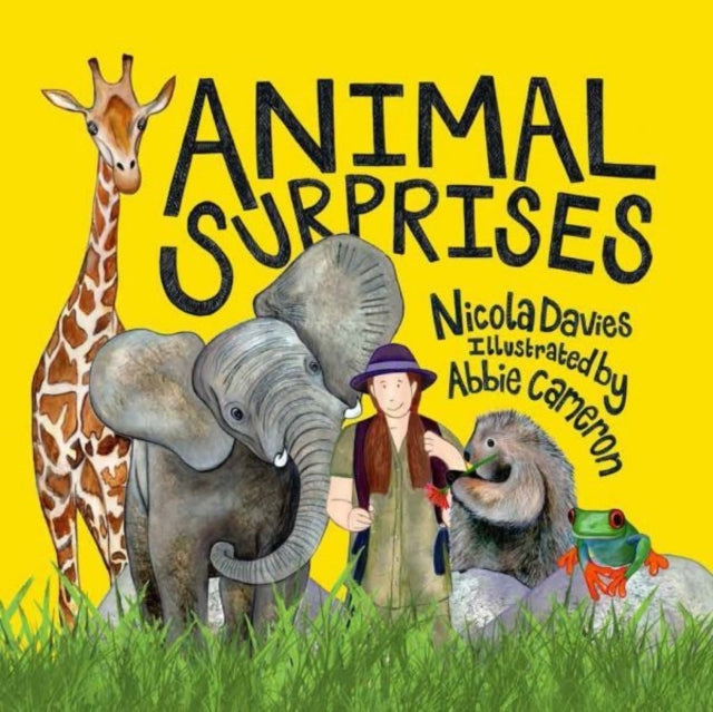 Book cover of: Animal Surprises. By: Nicola Davies