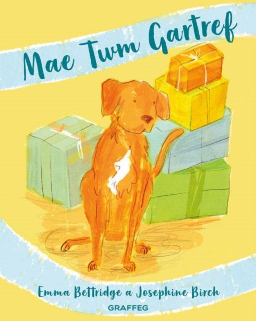 Book cover of: Mae Twm Gartref. By: Emma Bettridge
