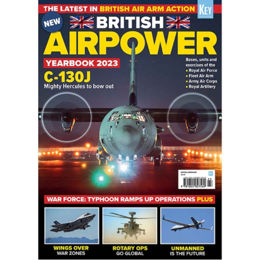 Book cover of: British Air Power Yearbook 2023
