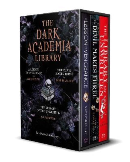 Book cover of: Dark Academia Library. By: Victoria Lee