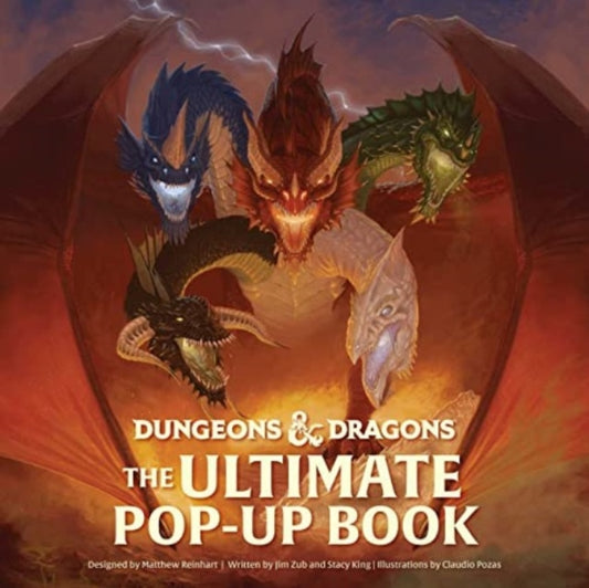 Book cover of: Dungeons & Dragons: The Ultimate Pop-Up Book. By: Jim Zub