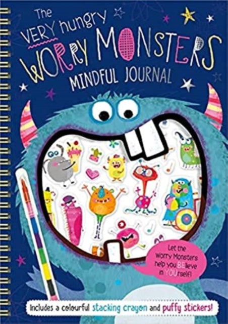 Book cover of: Very Hungry Worry Monsters Mindful Journal