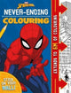 Book cover of: Marvel Spider-Man: Never-Ending Colouring