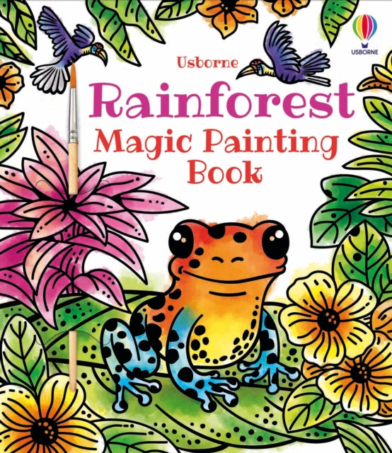 Book cover of: Rainforest Magic Painting Book