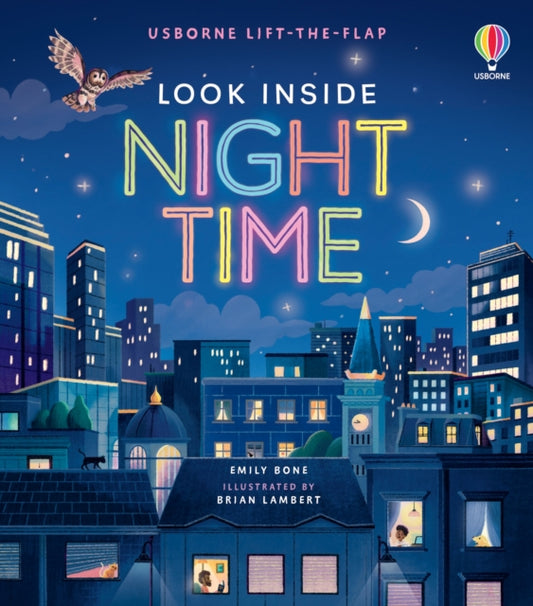 Book cover of: Look Inside Night Time. By: BONE, EMILY