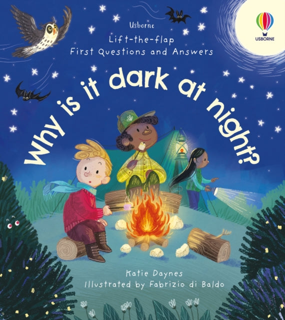 Book cover of: First Questions & Answers: Why is it dark at night?. By: Katie Daynes