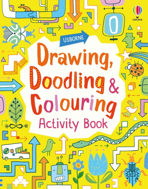 Book cover of: Drawing, Doodling and Colouring Activity Book