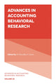 Book cover of: Advances in Accounting Behavioral Research. By: Khondkar E. Karim