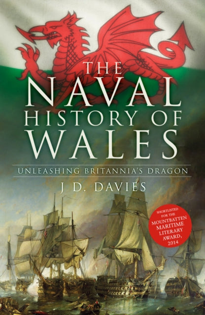 Book cover of: Naval History of Wales. By: J. D. Davies