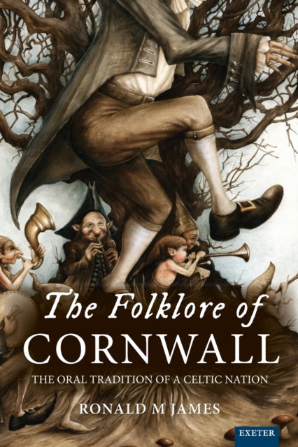Book cover of: Folklore of Cornwall. By: Ronald M. James