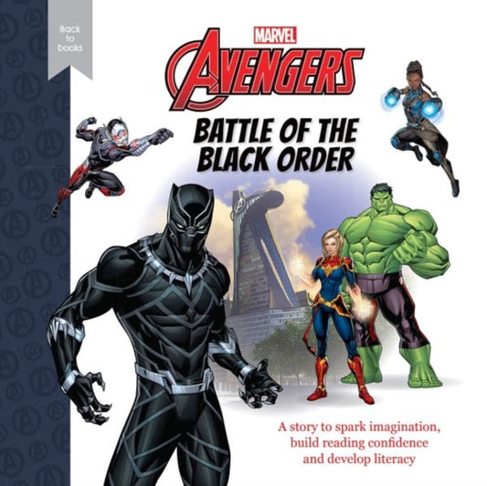 Book cover of: Disney / Marvel Back to Books: Avengers. By: Mared Llwyd