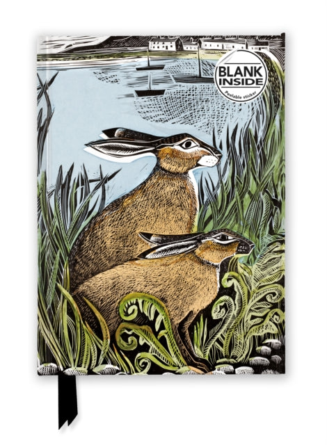 Angela Harding: Rathlin Hares (Foiled Blank Journal) 9781804172056 Flame Tree Studio