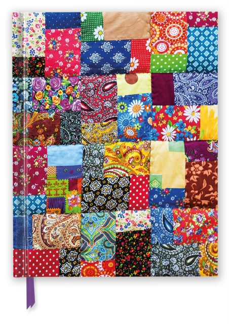 Book cover of: Patchwork Quilt (Blank Sketch Book). By: Flame Tree Studio