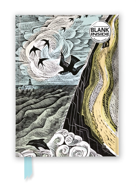 Book cover of: Angela Harding: Cornish Path (Foiled Blank Journal). By: Flame Tree Studio