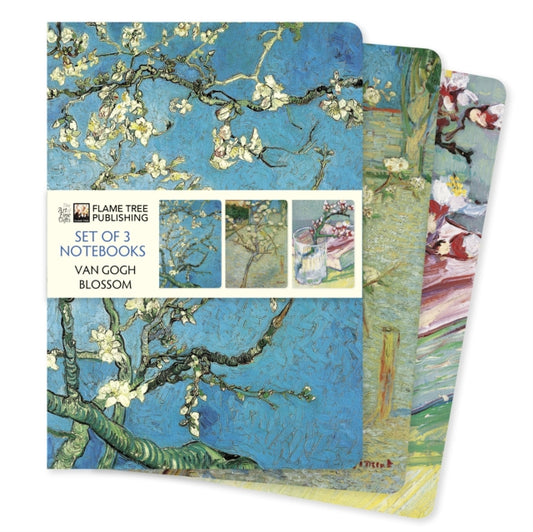 Book cover of: Vincent van Gogh: Blossom Set of 3 Standard Notebooks. By: Flame Tree Studio