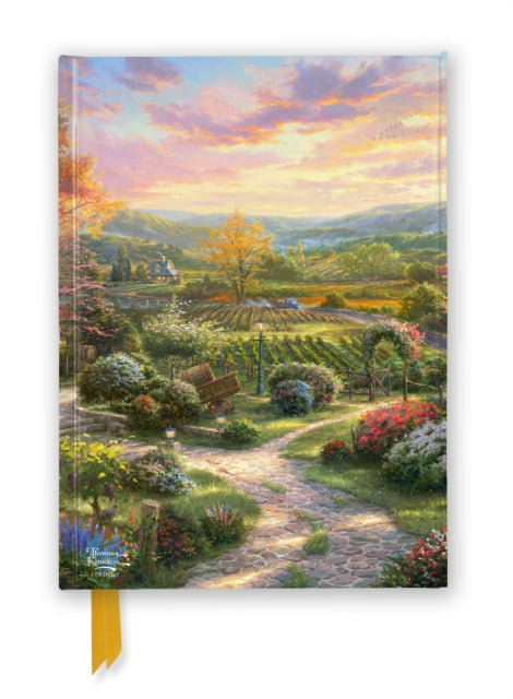Book cover of: Thomas Kinkade Studios: Wine Country Living (Foiled Journal). By: Flame Tree Studio