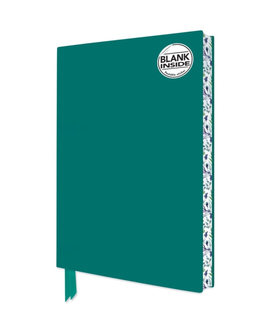Teal Blank Artisan Notebook (Flame Tree Journals) 9781804176993 Flame Tree Studio