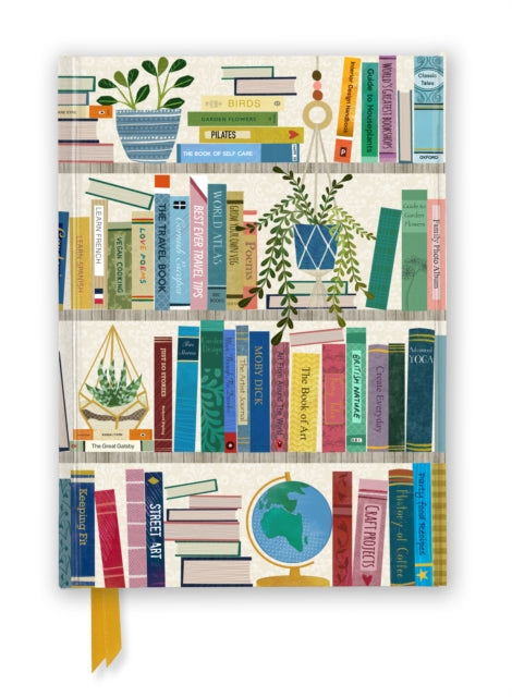 Georgia Breeze: Bookshelves (Foiled Journal) 9781804178836 Flame Tree Studio