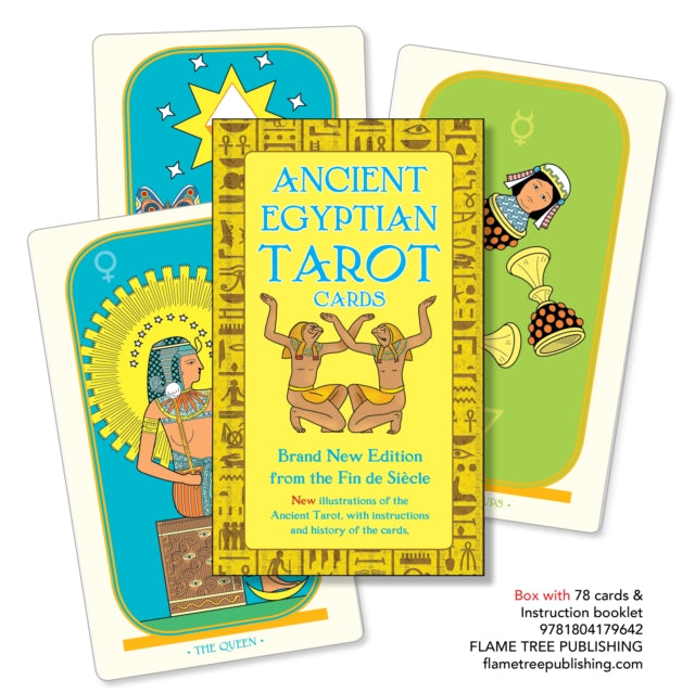 Book cover of: Ancient Egyptian Tarot Card Pack