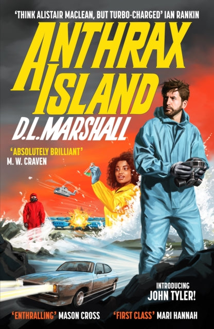 Book cover of: Anthrax Island. By: D. L. Marshall