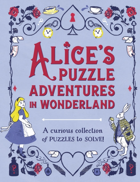 Book cover of: Alice's Puzzle Adventures in Wonderland