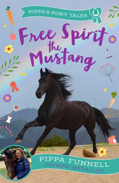 Book cover of: Free Spirit the Mustang. By: Pippa Funnell