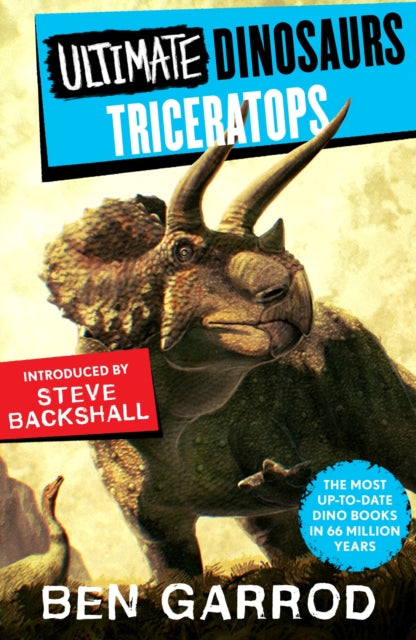 Book cover of: Triceratops. By: Ben Garrod