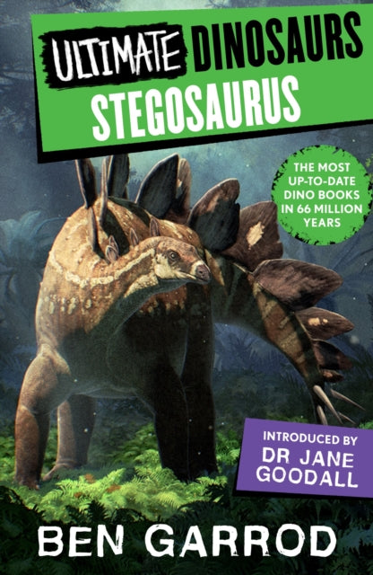 Book cover of: Stegosaurus. By: Ben Garrod