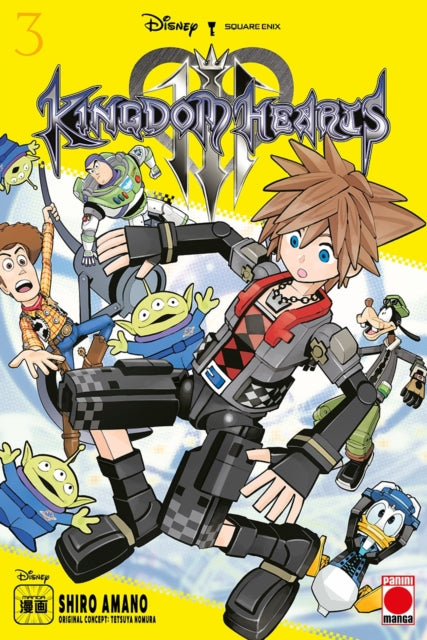 Kingdom Hearts III Volume 3 9781804912980 Shiro Amano