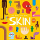 Book cover of: Skin. By: John Wood