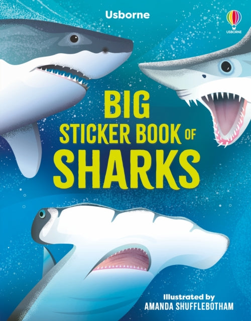 Book cover of: Big Sticker Book of Sharks