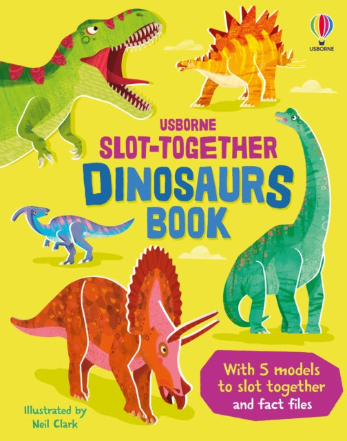 Slot-together Dinosaurs Book 9781805076667 WHEATLEY, ABIGAIL