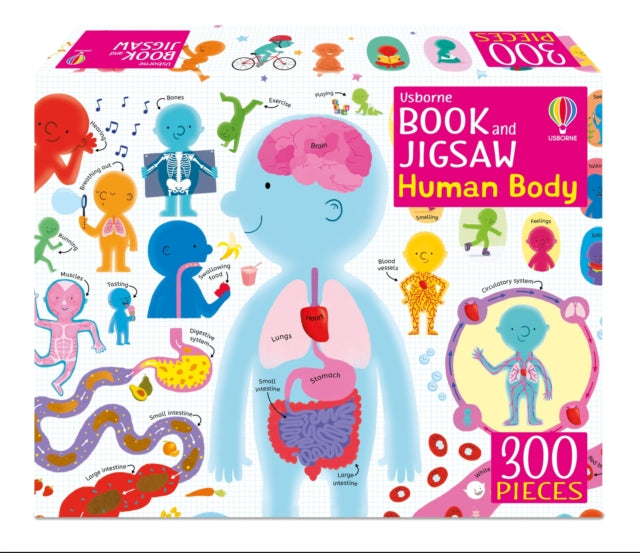Book cover of: Usborne Book and Jigsaw Human Body