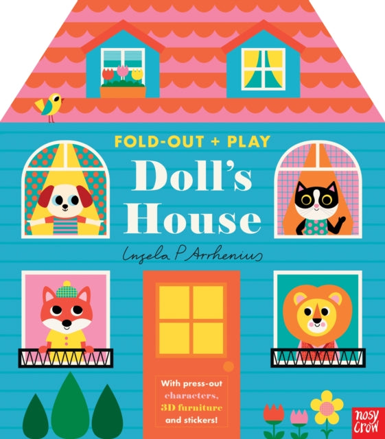 Book cover of: Fold-Out + Play: Doll's House. By: ARRHENIUS, INGELA P