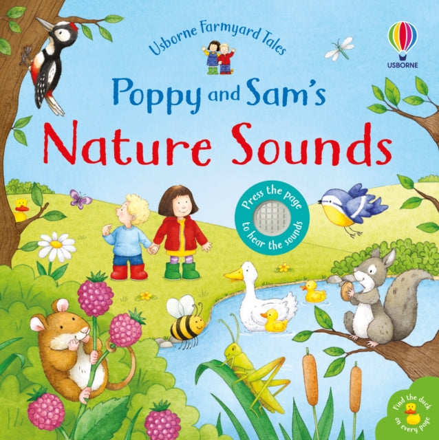Book cover of: Poppy and Sam's Nature Sounds. By: Sam Taplin