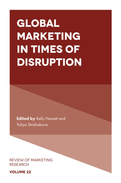 Book cover of: Global Marketing in Times of Disruption
