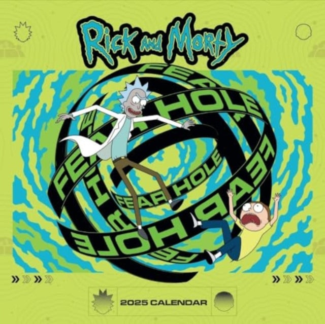 Book cover of: Official Rick And Morty Square Calendar 2025