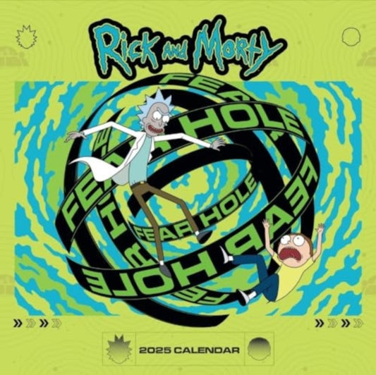 Book cover of: Official Rick And Morty Square Calendar 2025