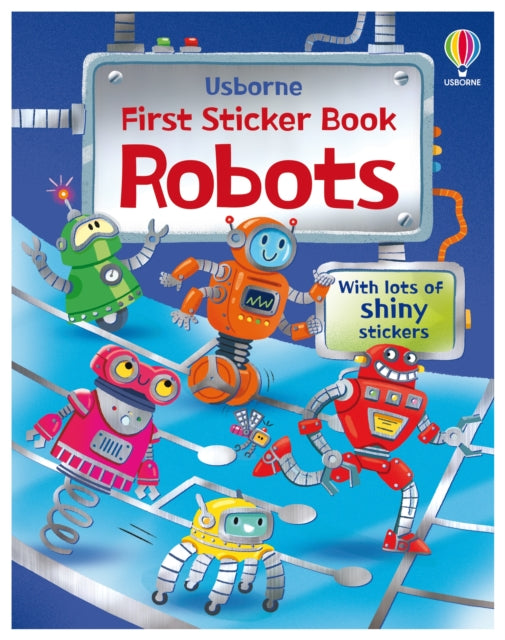 Book cover of: First Sticker Books Robots